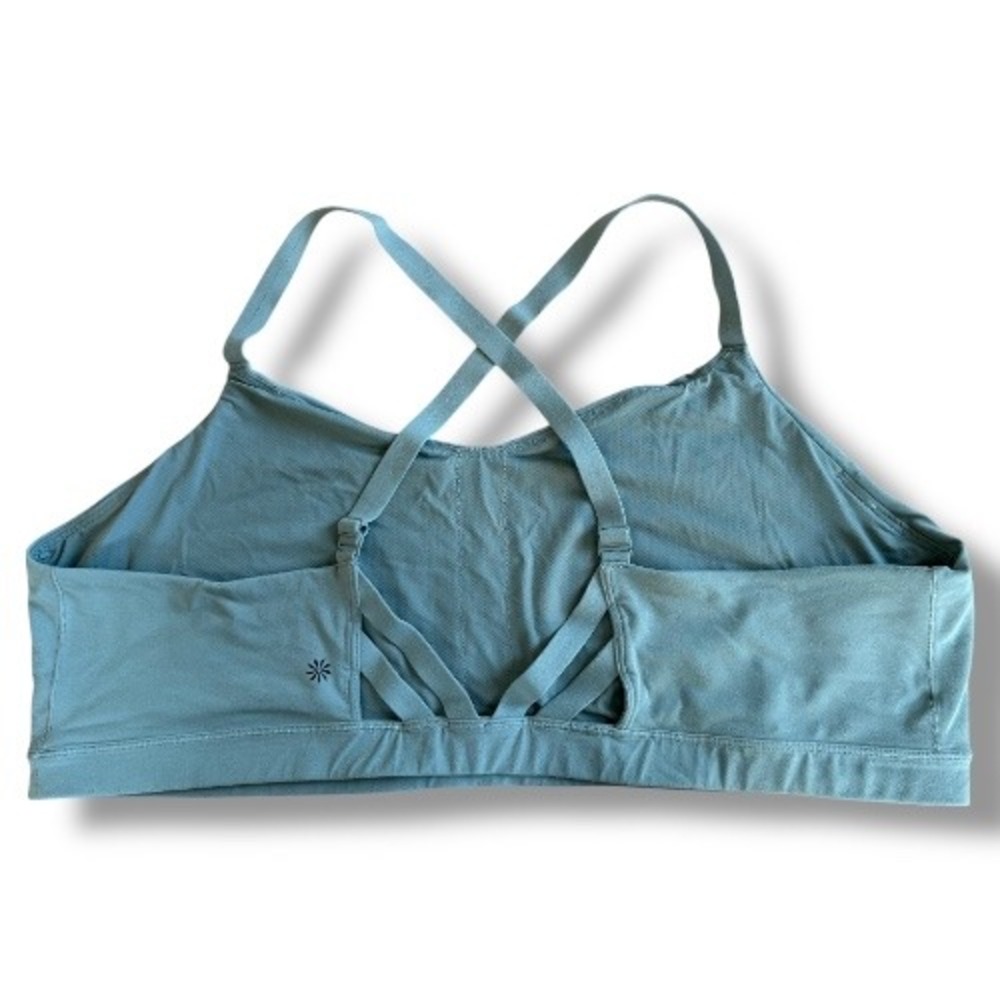 Athleta Elation Bra D-DD 3X Cross Back Activewear Comfortable - Picture 2 of 6